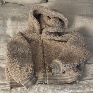 Lou & Grey Cream Teddy Jacket